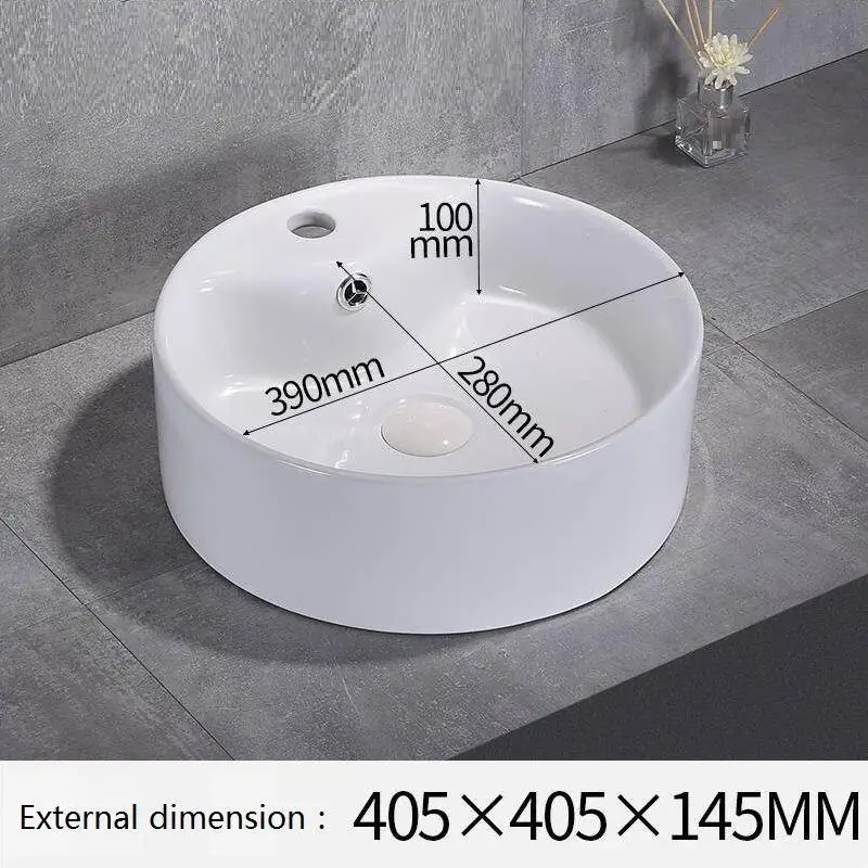 Number 19 Banyo чаша васка Bacia Lavagem Da Appoggio Mano Fregadero Bassin Salle De Bain ванная комната Lavabo Pia Banheiro раковина умывальник - Цвет: Number 19