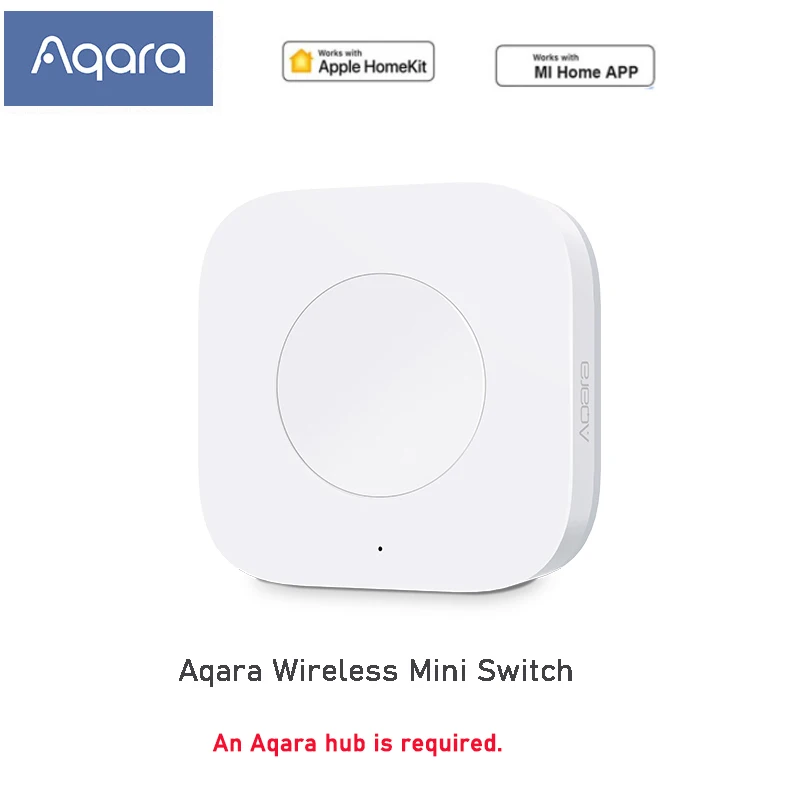 Умный беспроводной мини-переключатель Aqara Zigbee сенсорный выключатель с