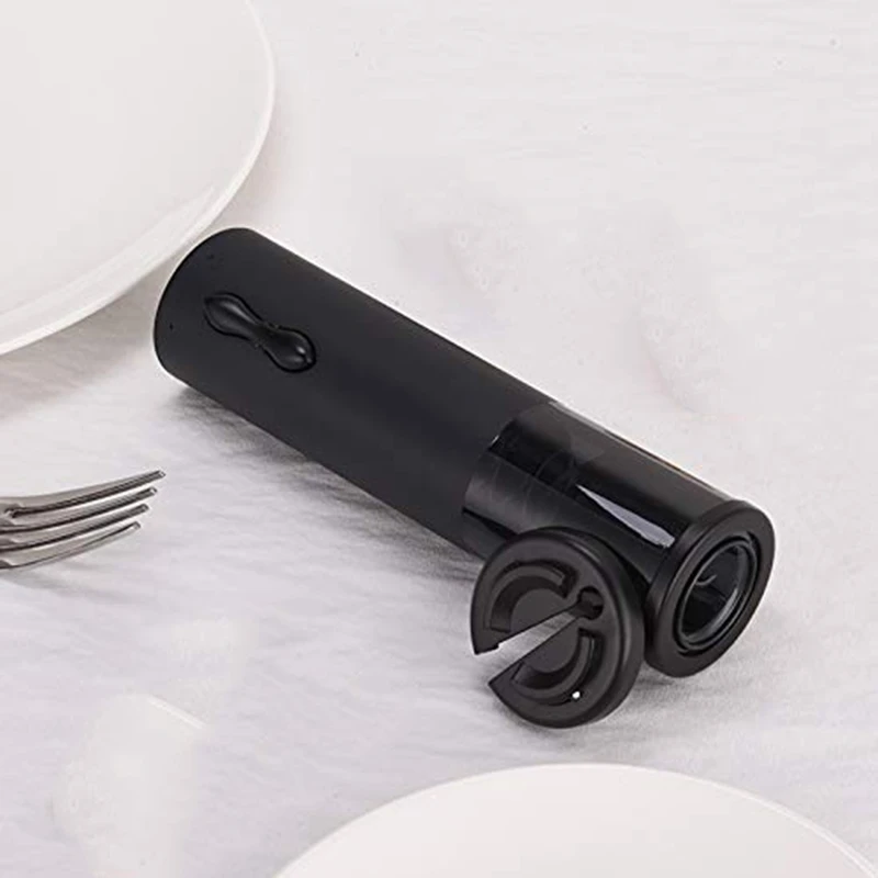 

Electric Wine Opener with Battery Indicator, Rechargeable, Cordless Automatic Corkscrew Wine Bottle Opener with Foil Cutter