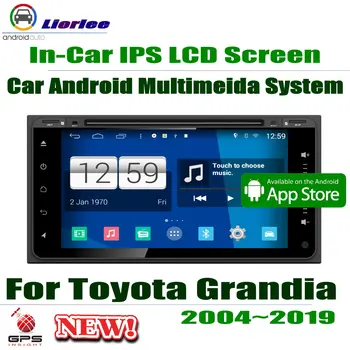 

7" HD 1080P IPS LCD Screen Android 8 Core For Toyota Grandia Quantum Ventury 2004~2019 Car Radio 3G/4G WIFI DVD CD GPS Navi