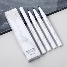 Брендовая жидкая Черная Подводка для глаз, стойкая водостойкая Косметическая Женская легкая подводка для глаз, карандаш, ручка для макияжа, сексуальный инструмент для красоты