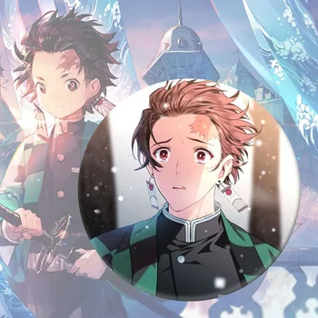 

Demon Slayer Anime Brooch Pins kimetsu no yaiba enamel pin