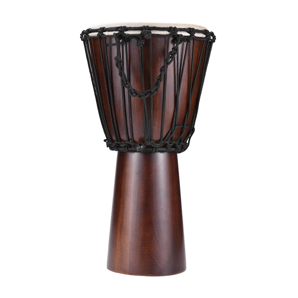 Профессиональный 1" Африканский Djembe ручной Bongo барабан ударный музыкальный инструмент выберите лиственных пород тела козлиной головы