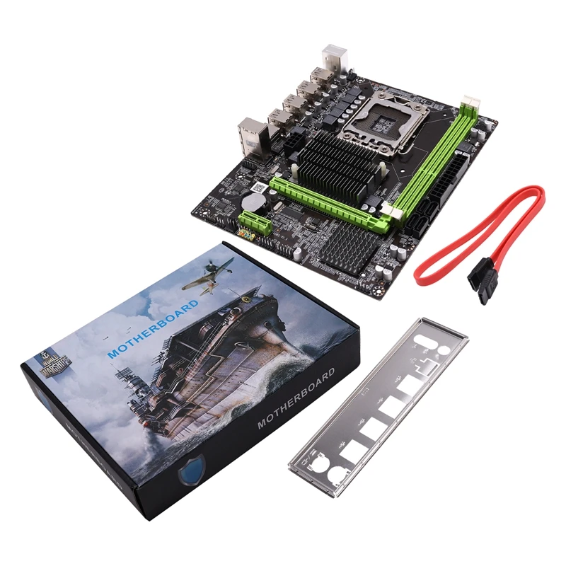 PPYY X58S материнская плата поддерживает серверную память RECC LGA1366 четырехъядерный