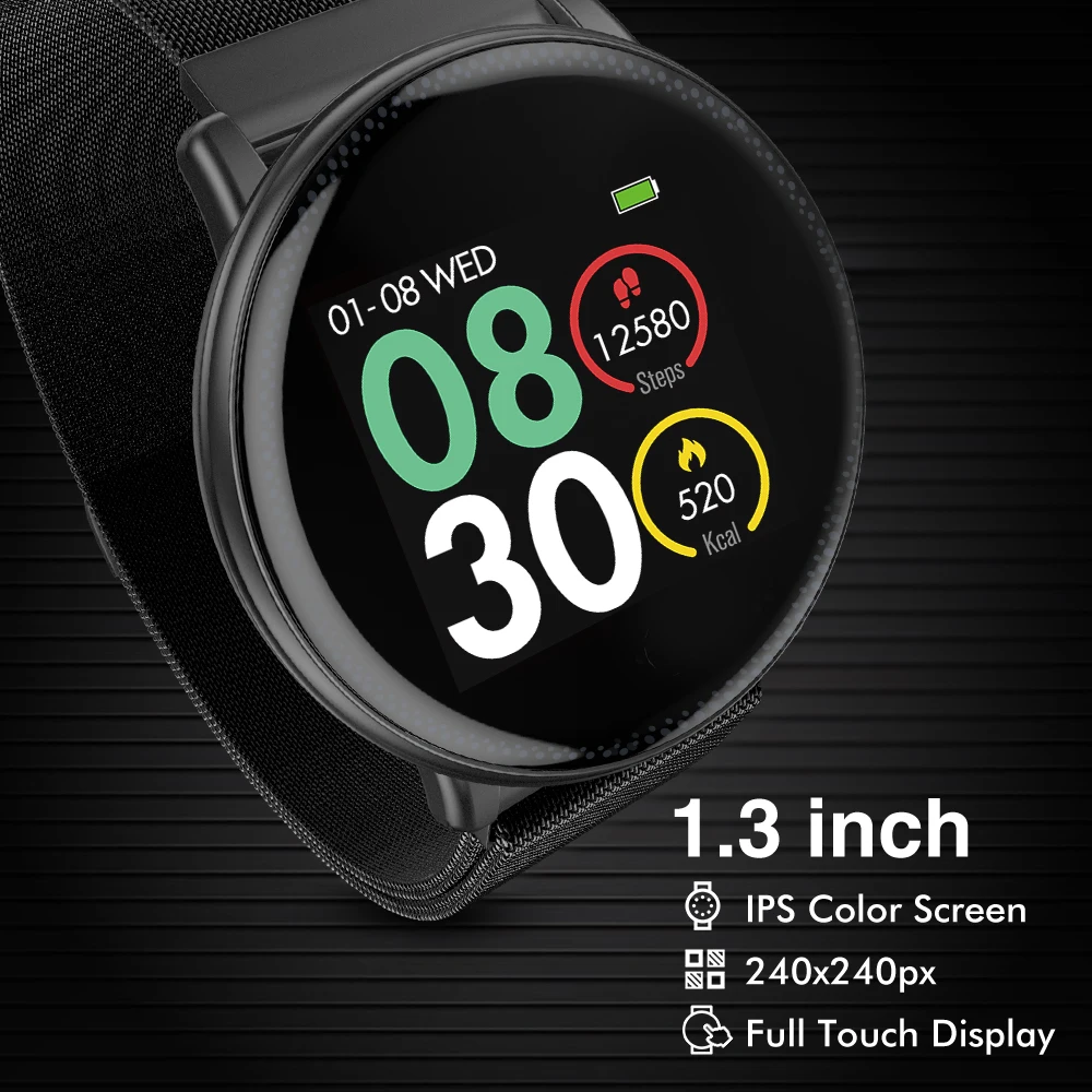 Смарт часы UMIDIGI Uwatch2 для Android IOS 1 3 дюймов полный сенсорный экран IP67 reloj inteligente 7