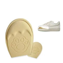 1pair Forefoot Pads Memory Foam Insoles for Shoes Inserts Women High Heels Sponge Plug Shoe Cushion Pain Relief Foot Care Pad