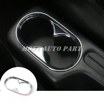 

ABS Interior Console Water Cup Holder Trim Cover 1pcs For Suzuki Jimny 2007-2017 Silver/Red