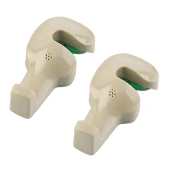 

2Pcs Portable Car Auto Seat Hanger Purse Bag Organizer Holder Hook Headrest Fastener & Clip For Car