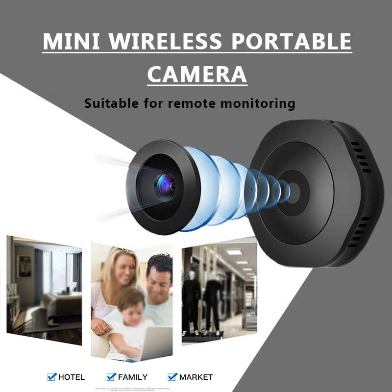 

H6 WIFI Micro Camera 720P HD Automatic Night Vision Mini Camera automatic Infrared Night Vision Video Recorder