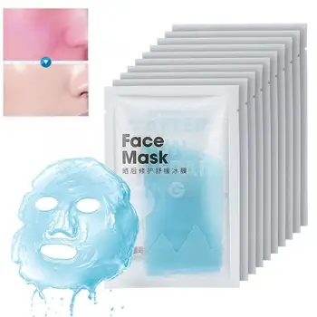 

30ml x 10pcs After-sun Repairing Soothing Moisturizing Oil Control Facial Mask After-sun Soothing Facial Mask