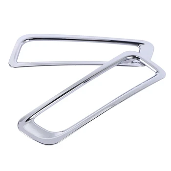 

2Pcs for Mitsubishi Outlander 2013 2014 Chrome Rear Fog Light Foglight Lamp Cover Trim