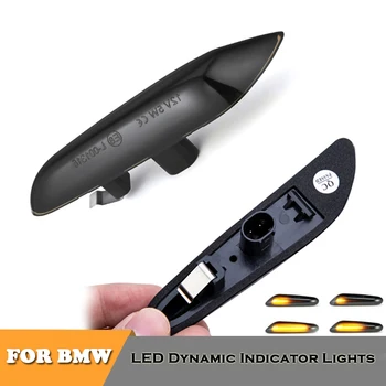 

dynamic led side marker turn signal lights for BMW 3 series E46 E60 E61 E81 E82 E87 E88 E90 E91 E92 E93 E53 X5 F10 F18 X3 E83 X1