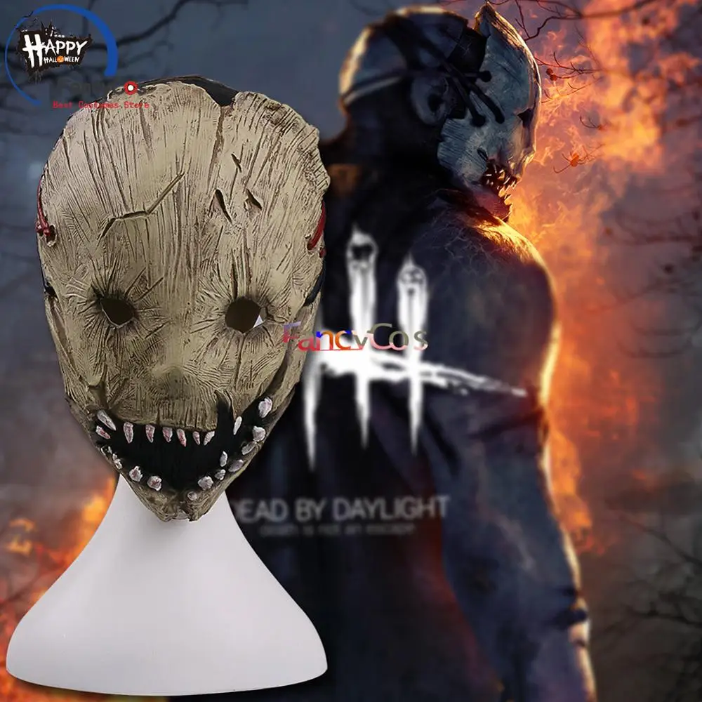 Dead by Daylight Мясник Охотник террор маска Косплей Шлем Хэллоуин Латексная маска реквизит подарки маска Высокое качество костюмы