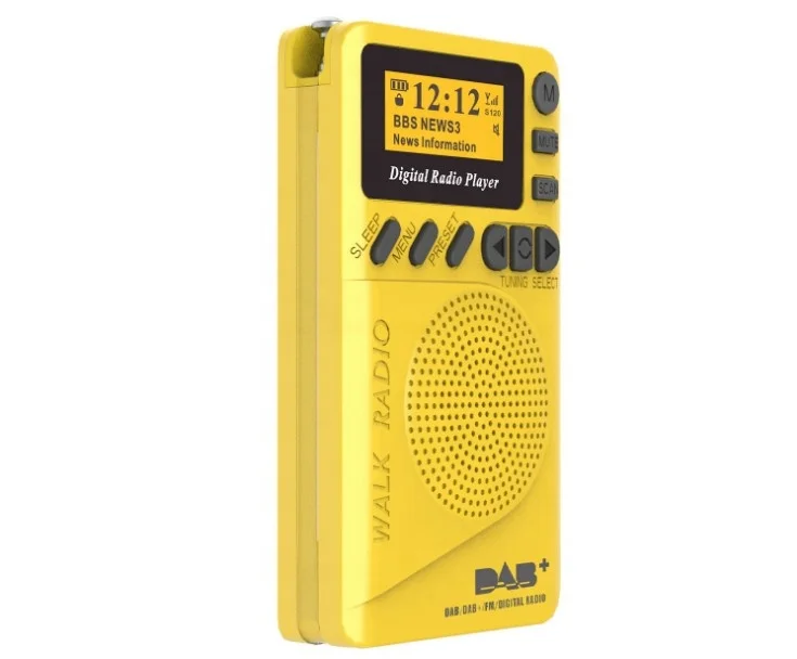 Цифровой радиоприемник MiMini DAB FM радио цифровой демодулятор Built in динамик