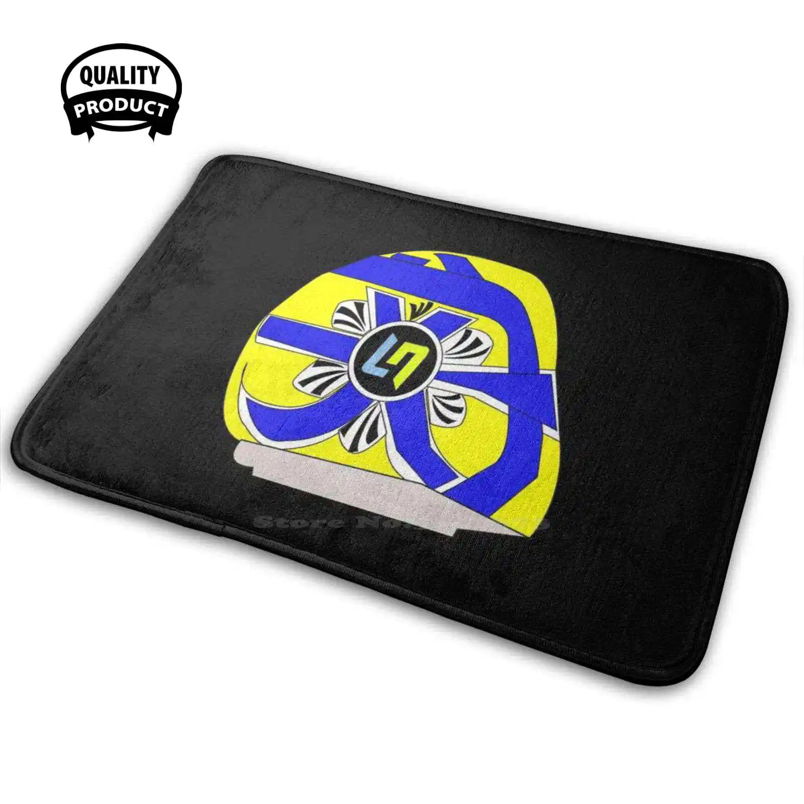 Mclaren Race T-Shirts Soft House Family Anti-Slip Mat Rug Carpet Mclaren Car Racing Gt Motorsport 917 Abarth Alfa Romeo America