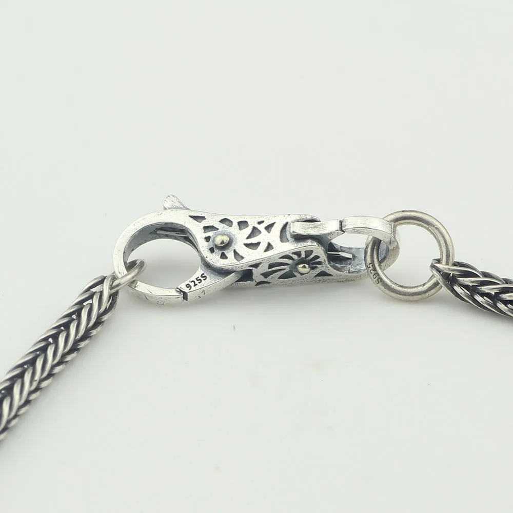 Beadshunter 925 пробы серебро зубная щетка с двумя головками и застежка-краб