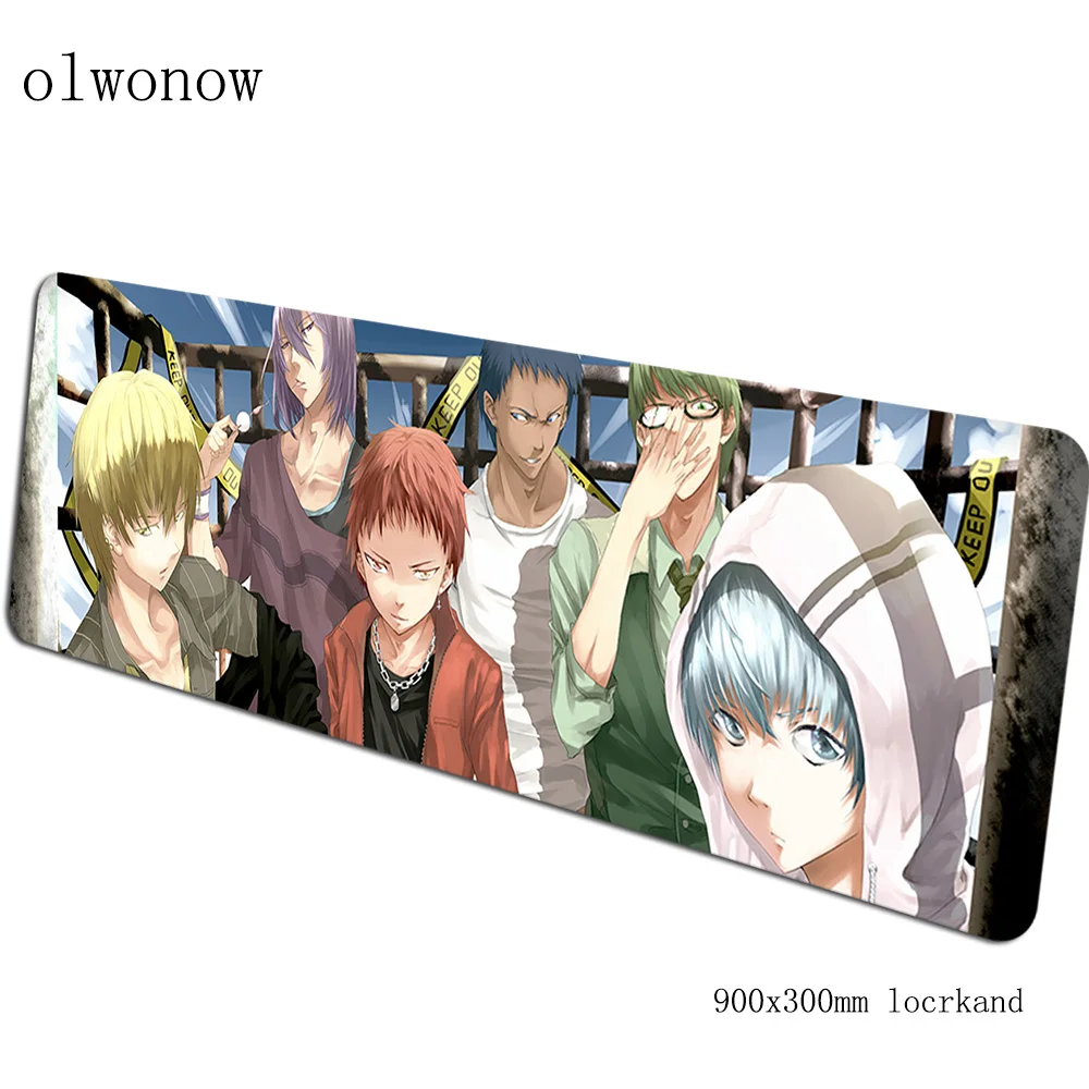 Баскетбольные коврики Kuroko 900x300x3 мм модный игровой коврик для мыши и клавиатура Коврик для мыши лучшие аксессуары для геймеров коврик для мыши - Цвет: Size 900x300x3mm