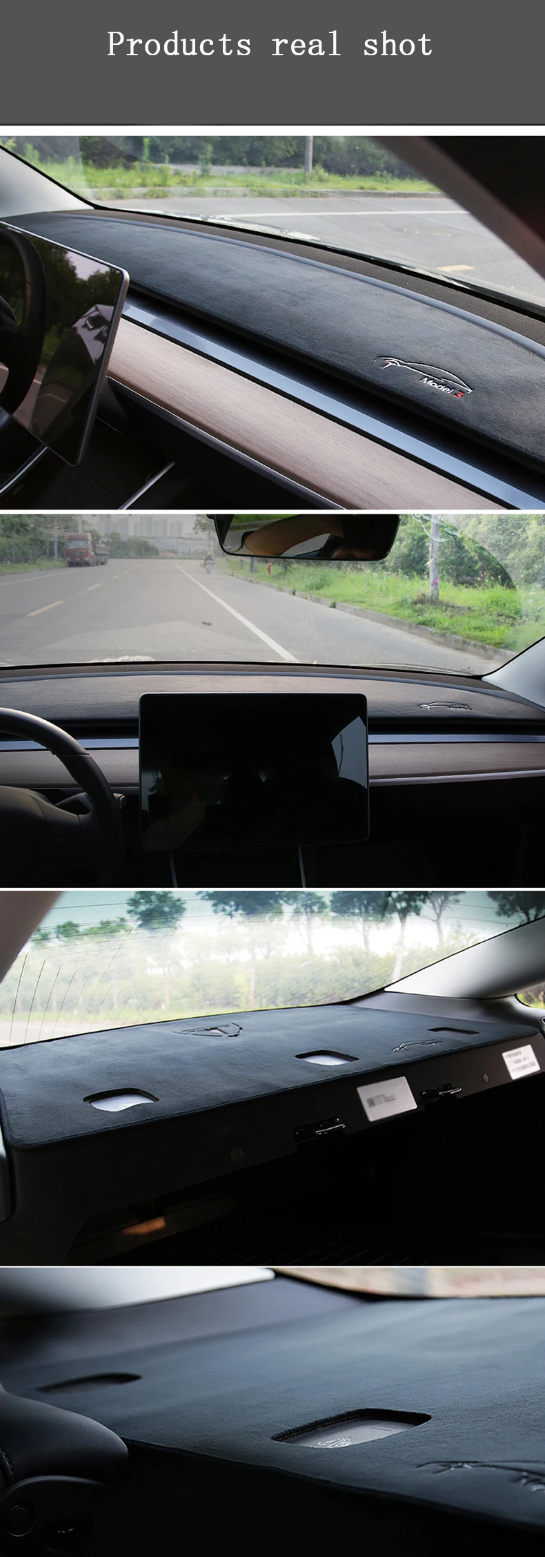 特斯拉model3避光垫7