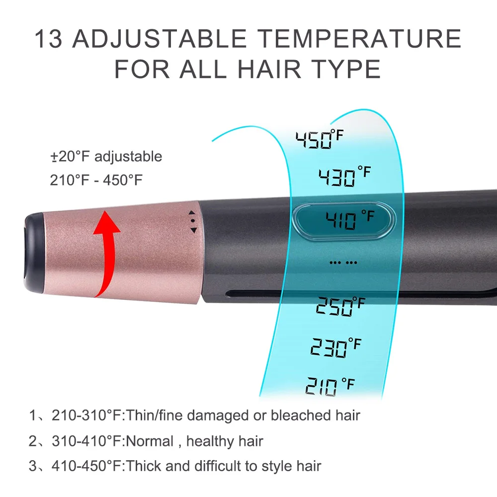 Modelador de Cabelo 2 em 1 Novo Straightener Onda Espiral Curling Ferro Profissional Alisadores Cabelo 2022 & 5 2 em 1 onda espiral curling ferro