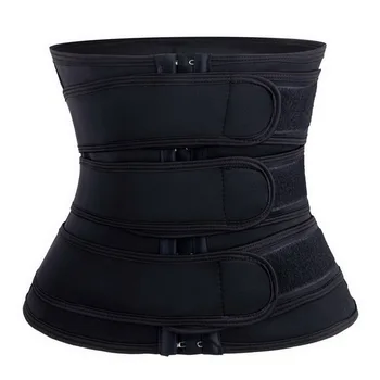 

Steel Boned Waist Corset Trainer Sauna Sweat Sport Girdle Women Weight Loss Lumbar Shaper Workout Trimmer Belt