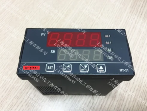 MT21-R Relay Output PID+Fuzzy Microcomputer Control Mode Temperature Controller New& Original 96*48*80