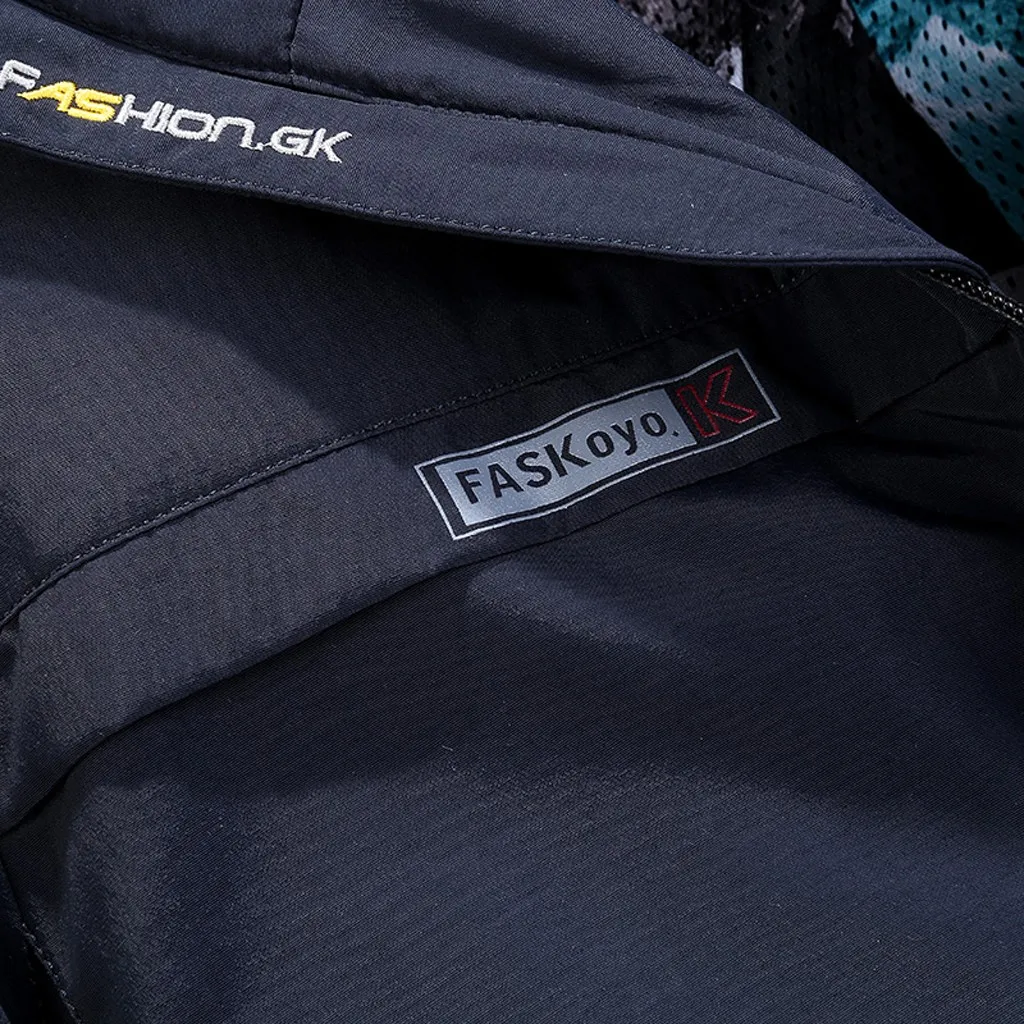 Casaco jaqueta masculino chaqueta толстовка мужская Осенняя Повседневная Уличная Водонепроницаемая быстросохнущая дышащая спортивная куртка