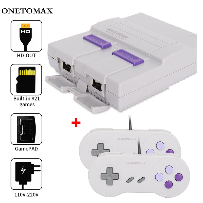 

For NES 8 Bit Mini Retro Video Game Console Built-in 821/620 Classic Games Family Video Game Console Handheld Gaming Player Gift