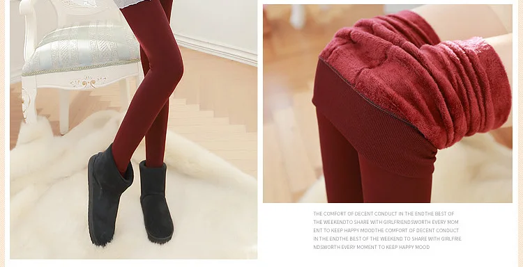 Популярные новые модные женские осенние и зимние эластичные и качественные плотные бархатные штаны теплые леггинсы 40-70 кг