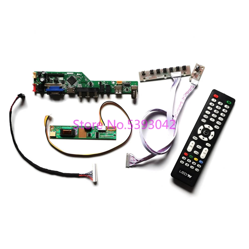 Для N154I2-L01/L02/L03/L04/L05 LVDS 30-контактный аналоговые ТВ пульт дистанционного управления