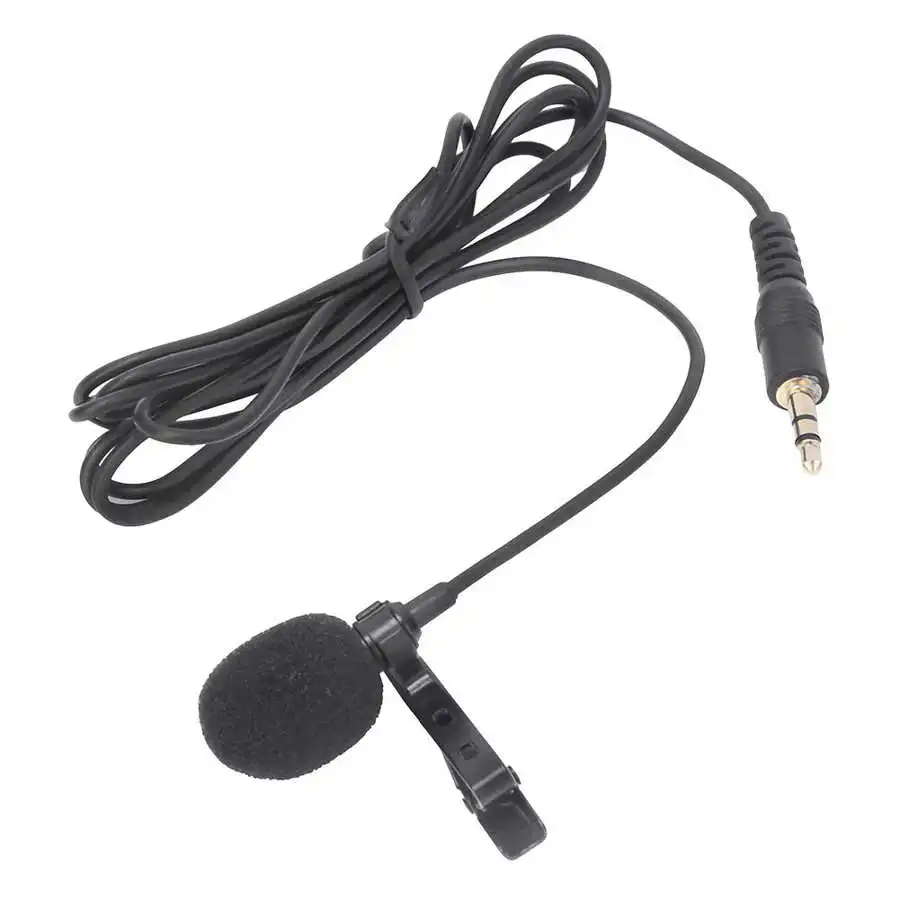 Lapel Microphones Portable Mini Clip on Lapel Microphone Lapel