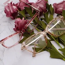 Модные квадратные оправы для очков Женская трендовая стильная брендовая оптическая Компьютерные очки Oculos De Grau Feminino Armacao