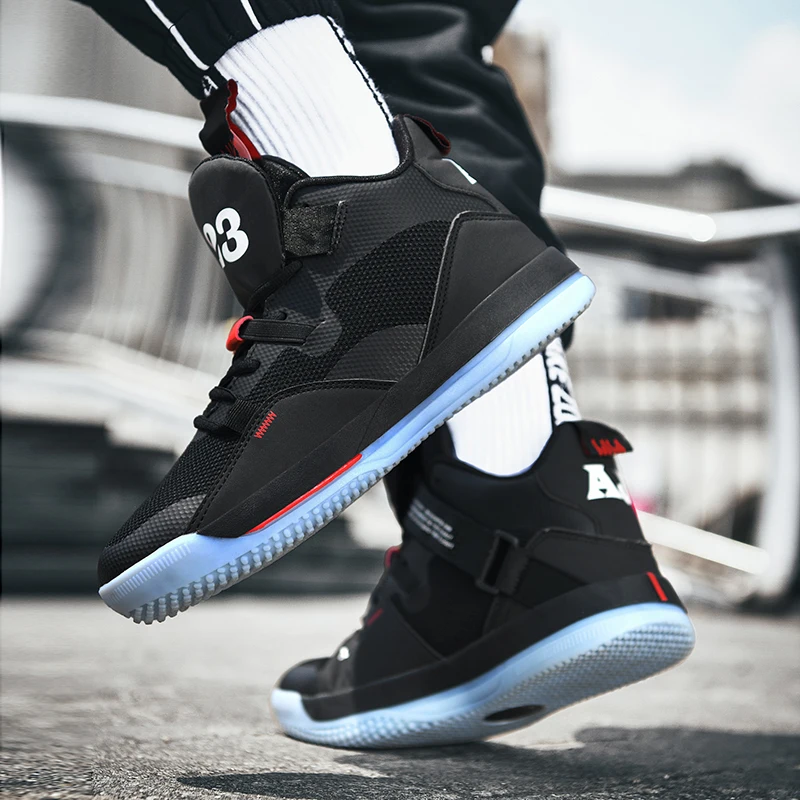 Стиль мужские баскетбольные кроссовки 3 Uptempo легкие сапоги Kyrie 4 Ретро 23 Мужская обувь женские баскетбольные кроссовки