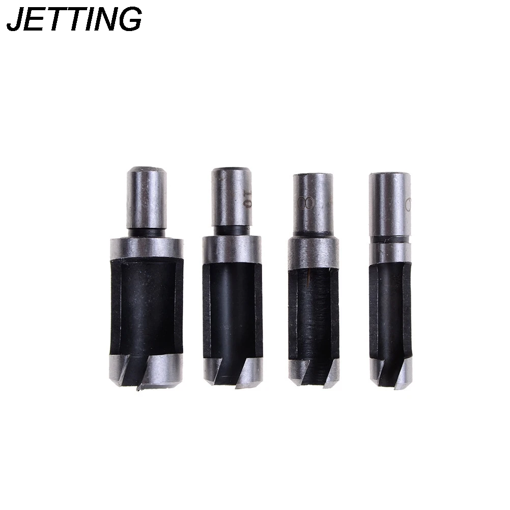 4Pcs/Set 6Mm 10Mm 13Mm 16Mm Wood Plug Cutter Cutting 4Pcs/Set 6Mm 10Mm 13Mm 16Mm Wood Plug Cutter Cutting