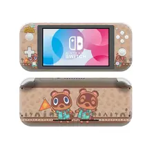 Vinyl Cute Screen Skin Animal Crossing Protector Stickers for Nintendo Switch Lite NS Console Nintend Switch Lite Mini Skins vinyl screen skin sticker laurel dog skins protector stickers for nintendo switch ns console controller stand sticker