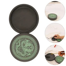 1 Set Premium Durable Inkstone Chinese Taditional Ink Stones Delicate Inkslab