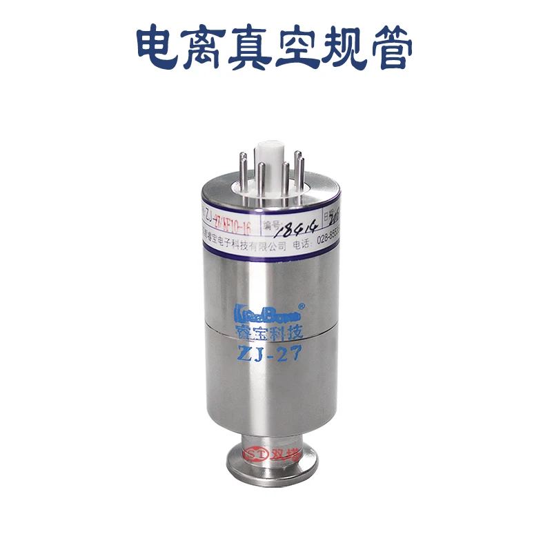 

Vacuum Gauge ZJ-27 Ionization Gauge Vacuum Sensor for High Precision Measurement of Vacuum Gauge