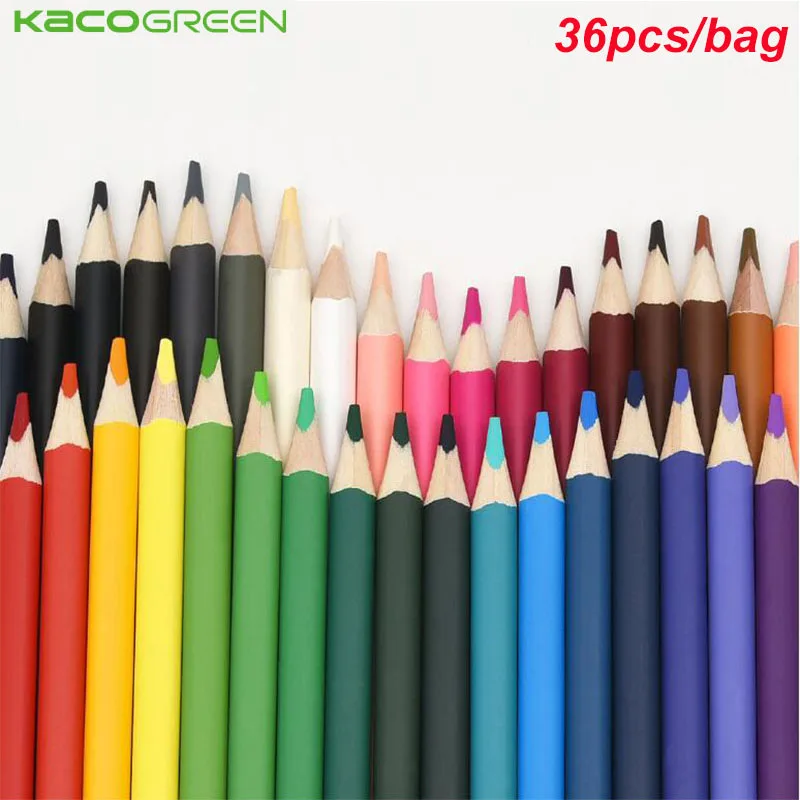 36 шт youpin KACOGREEN цветные карандаши для художника красочный смелый сердечник