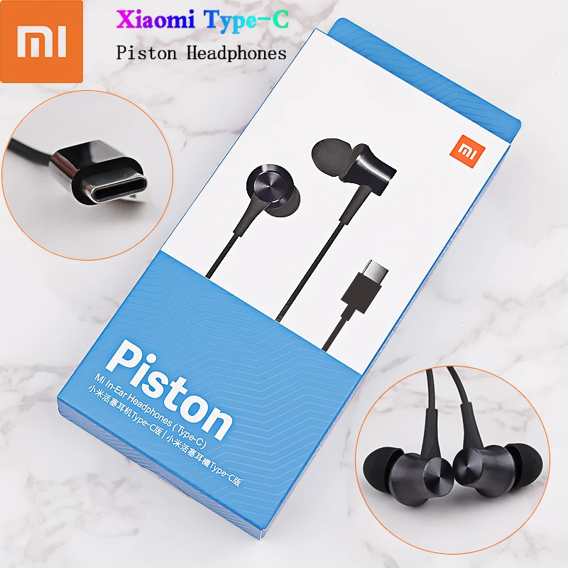 Оригинальные наушники Xiaomi Type-C Fresh Edition 3 Mi Piston наушники-вкладыши с микрофоном |