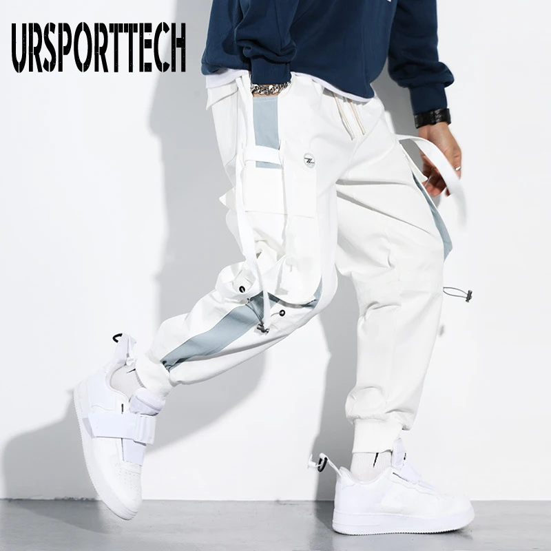 

Streetwear Men's Jogger Pants Hip Hop Streetwear Sweatpants Joggers Trousers Tactical Mens Pants Cargo Harem Pants Men Clothes