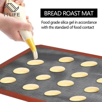 

Micro Perforated Silicone Baking Mat Non-Stick Baking Oven Sheet Liner for Cookie/Bread/Macaroon/Biscuits Kitchen Bakeware Tools
