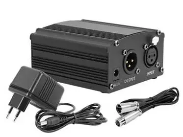 48v power supply BM 700 Студийный микрофон для компьютера профессиональный конденсаторный микрофон для записи микрофон караоке-микрофоны - Цвет: 48v power supply