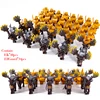 8pcs/lot The Elves Soldier Orcs Army Figures LOTR Armor Guard Warrior Archer Medieval Knights  Building Blocks Bricks toys gifts 1
