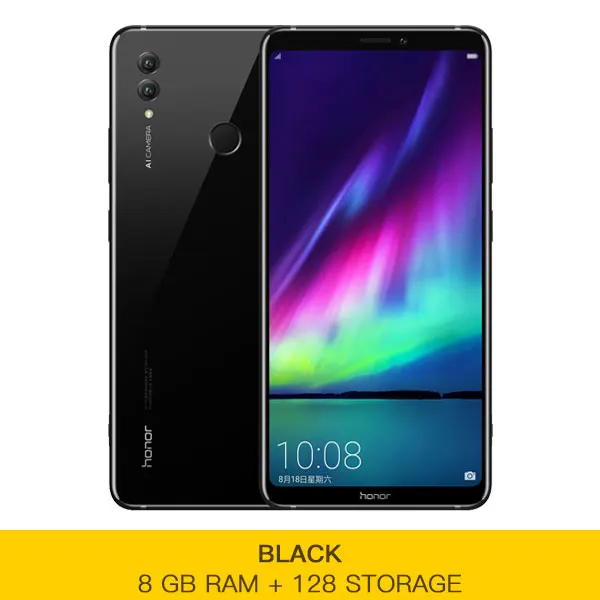 Honor Note 10 6 ГБ 8 ГБ Оперативная память 64 Гб 128 Встроенная память Kirin 970 восьмиядерный смартфон Dual SIM 6,95 ''Android 8,1 зеркало заднего вида 24,0+ 16,0 Мп - Цвет: 8GB 128GB Black
