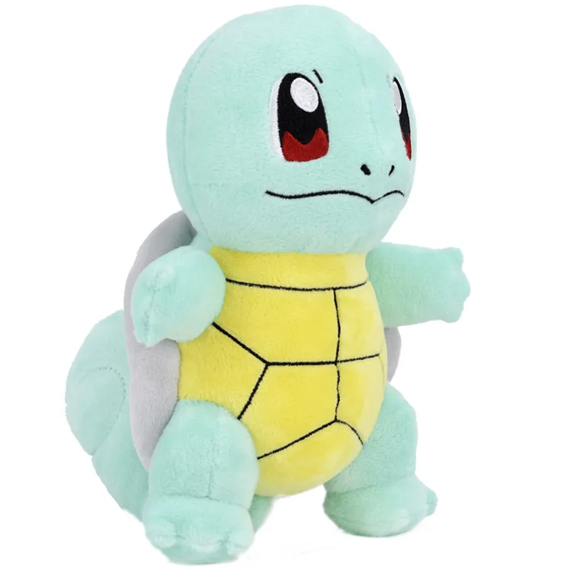 Kawaii Pikachu Charmander Squirtle Bulbasaur Lapras плюшевая кукла мягкая качественная Игрушка Аниме игровой периферический продукт подарки
