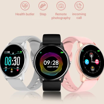 

Smart Watch Zl01 Wear for Men Women Blood Pressure Monitor Weather Forecast Smartwatch Tracker for Xiaomi IPhone IOS Android