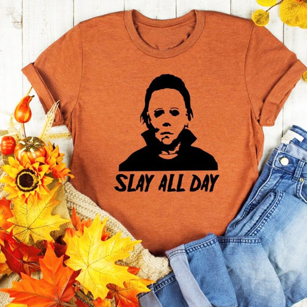 

Basic Witch Tshirt Harajuku Women Tops Aesthetic Fall Women Tshirt Vintage Friends Halloween Shirt 2020 Halloween Tee Letter