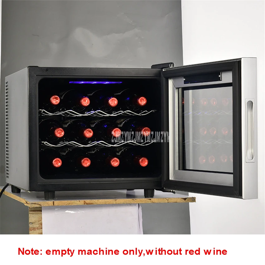 3 Layer 29L Electric Red Wine Cabinet 12 Bottle Constant Temperature Stainless Steel Home Ice Bar Mini Wine Refrigerator TL-29
