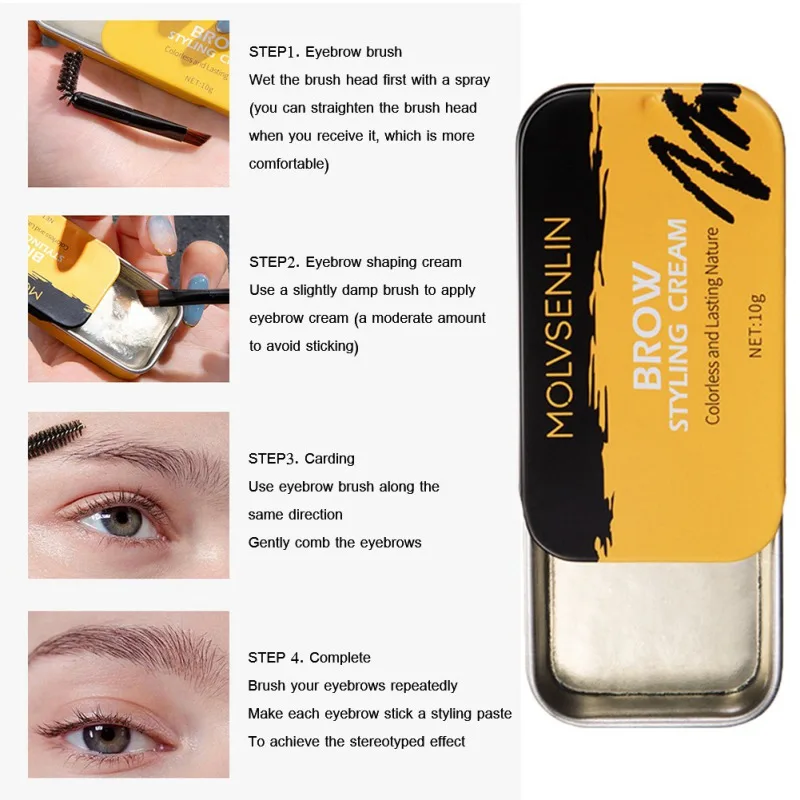 Natural Wild Eyebrow Cream Eyebrow Shaping Soap Eyebrow Wax Eyebrow Enhancers