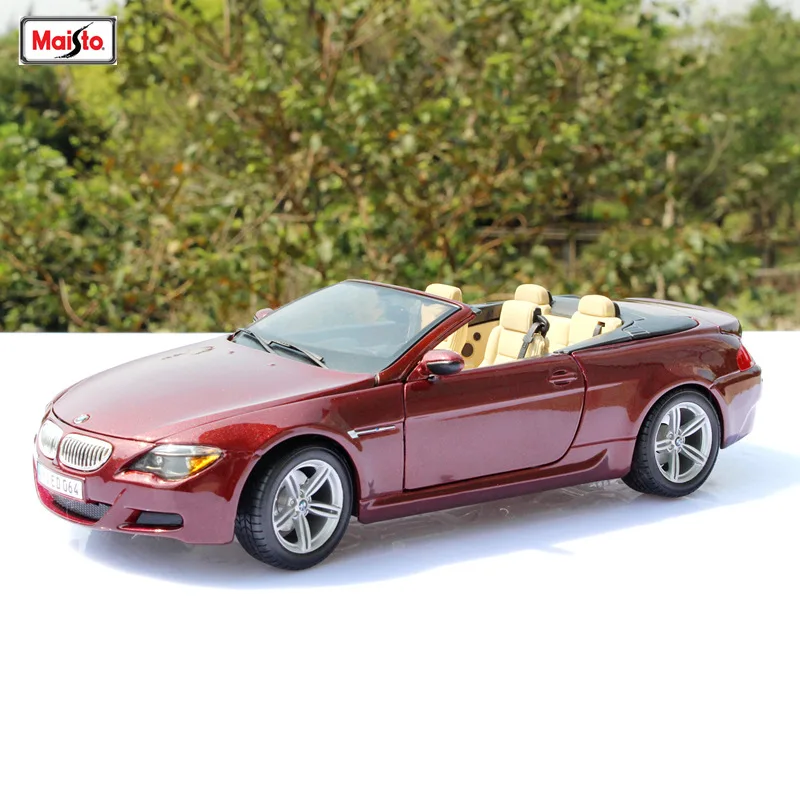 Maisto 1:18 BMW M6 автомобильный брелок для автомобильных ключей имитационная модель