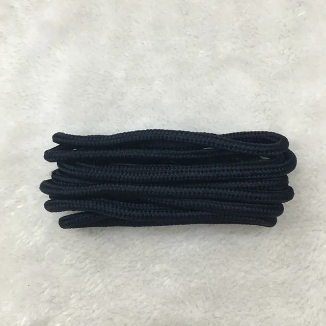1 Pair Classic Solid Round Shoelaces Durable Polyester Shoe laces Boot Laces Sneaker Shoelace 21 Colors 70cm 90cm 120cm 150cm Dark blue
